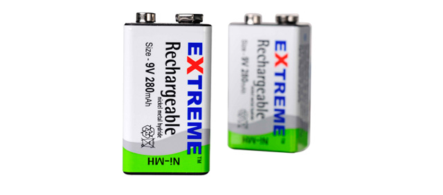 Ni-MH 9V(6F22)Rechargeable Battery